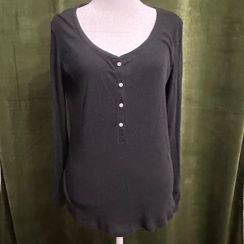 Victorias Secret Black Women's Long Sleeve Knitted Pullover Size L